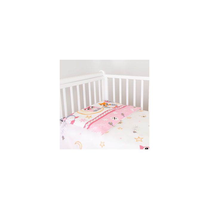 Pārvalku komplekts 135x100 "Saldus sapņus" rozā