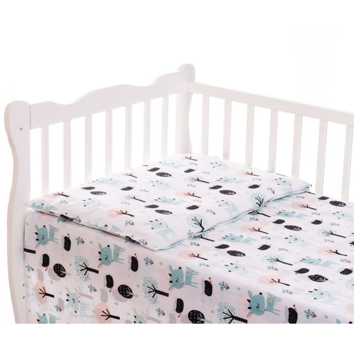 Bērnu gultas veļa šūpulim 80x70cm  "Rudolf" 