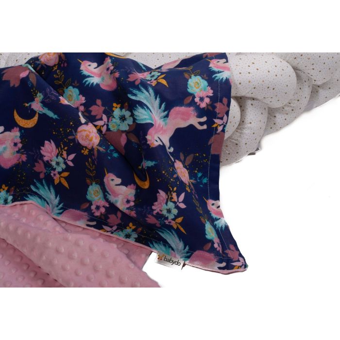 Bērnu pleds 100x75cm "Magic Unicorns" rozā