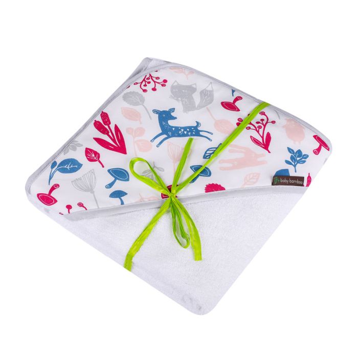 Rankšluosčiai kūdikiams su gobtuvu 