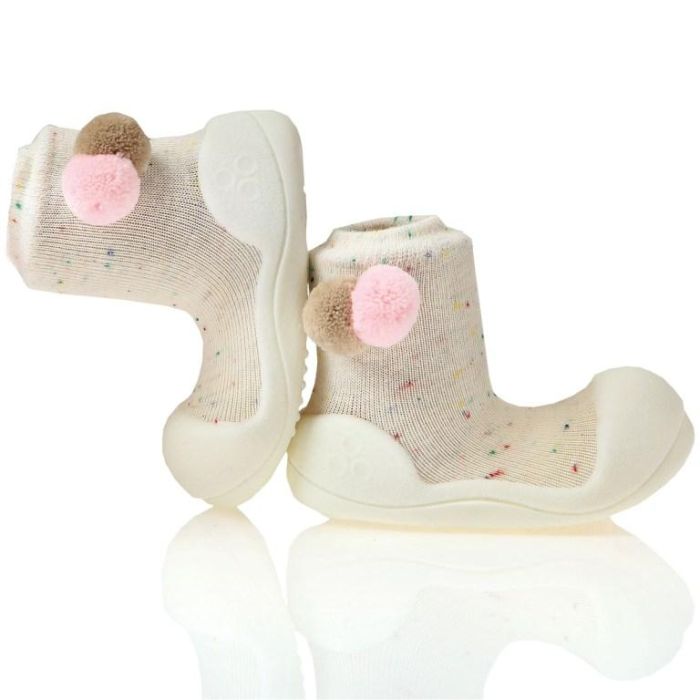 Mazuļu pirmās kurpes Attipas "Shooting star cream" bēšs