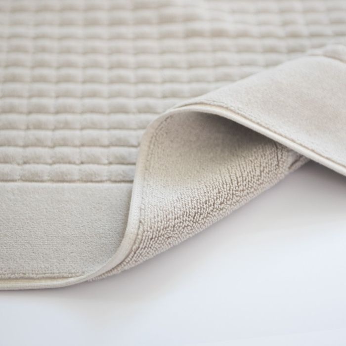 Vannas istabas paklāji "Ischia" 50x70cm gaiši pelēks 