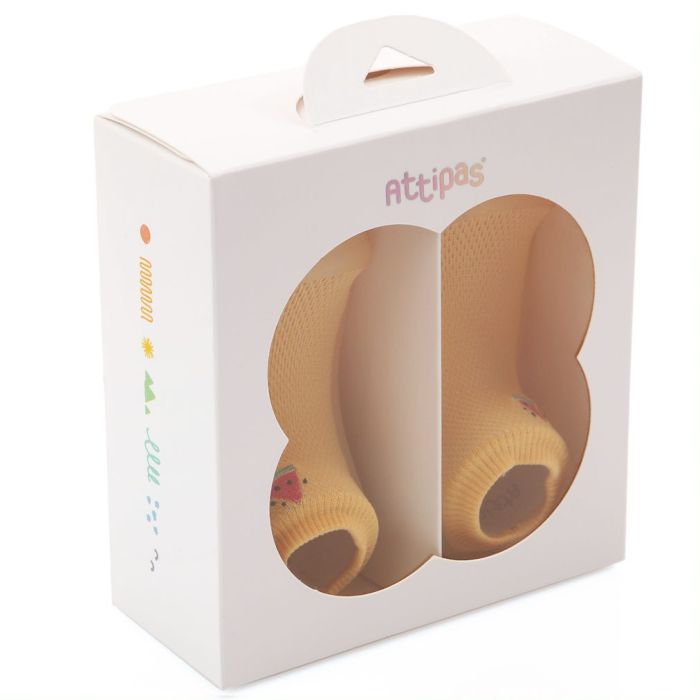 Mazuļu pirmās kurpes  Attipas "Cool summer" yellow