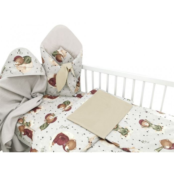 Komplekts jaundzimušajam no 6 daļām "Teddy"