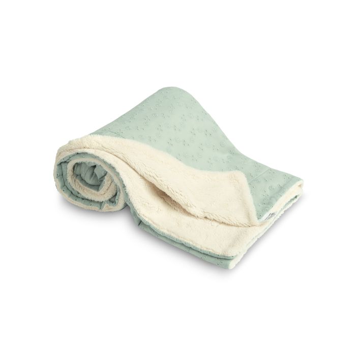 Bērnu pleds "Silky ornament" 100x80 cm mint