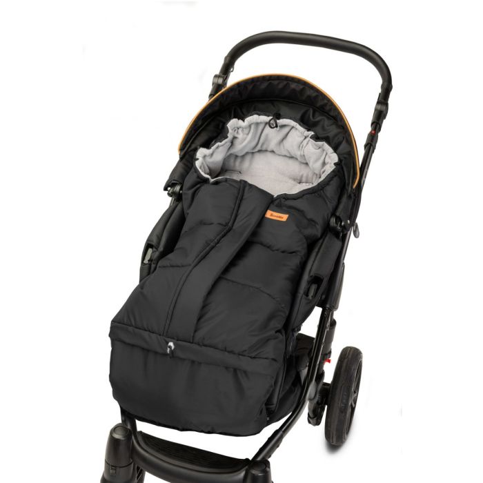 Guļammaiss bērnu ratiem "Combi polar" Black/Grey 