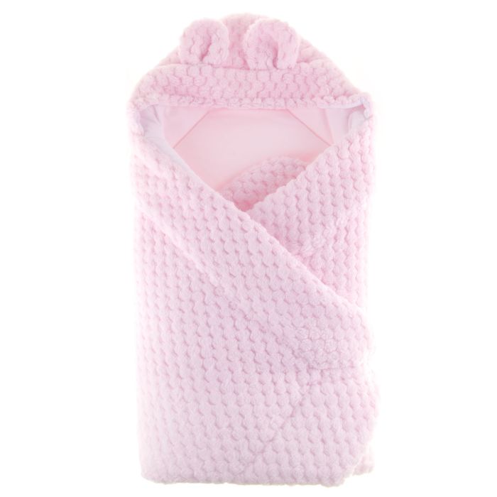 Konvertiņš jaundzimušajam "Softi Plus" rozā krāsā