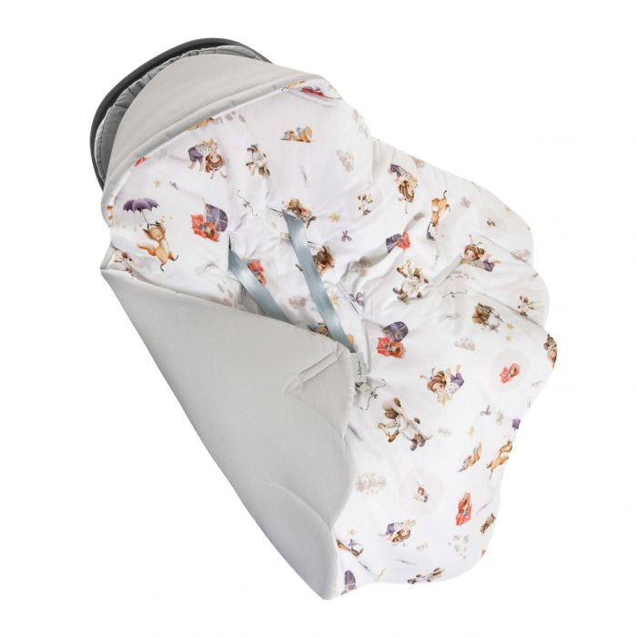 Autokrēsliņa guļammaiss "Lulu" 90x90 cm