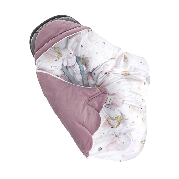 Autokrēsliņa guļammaiss "Bubble" 90x90 cm