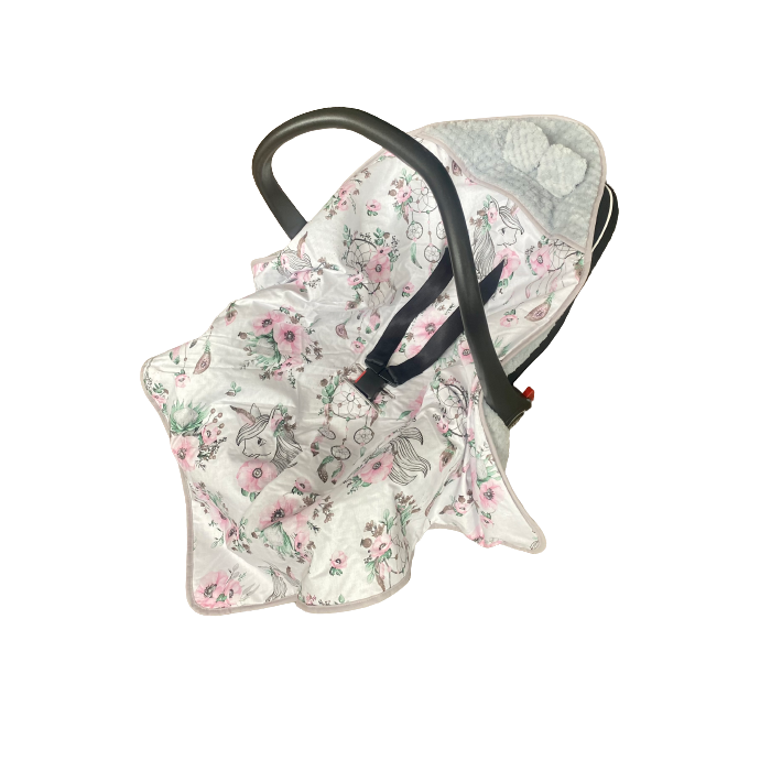 Autokrēsliņa guļammaiss "Unicorns"