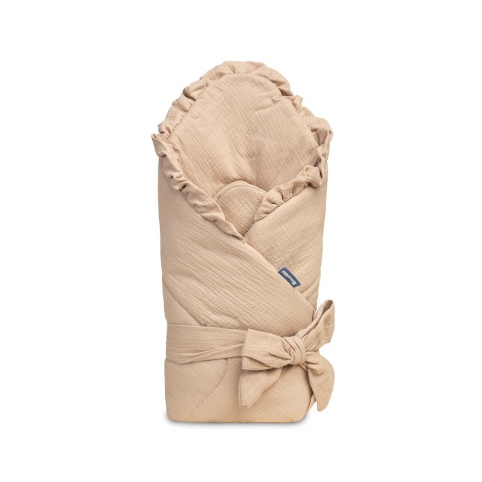 Zīdaiņu konvertiņš muslīns "Natural" beige  