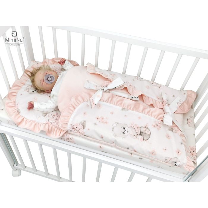 Konverti (guļammaiss) jaundzimušajiem "Pinky deer" 