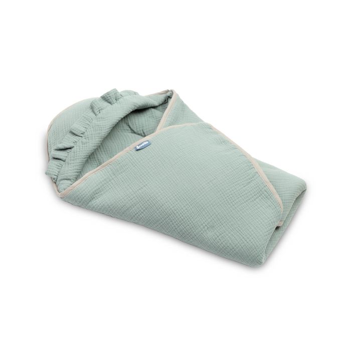 Autosēdeklīša muslīna guļammaiss "Natural" 90x90 cm khaki