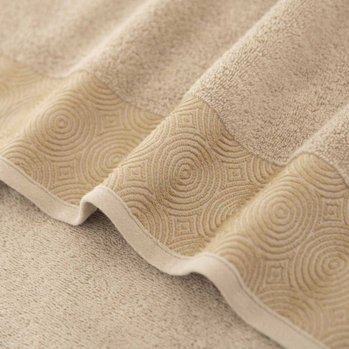 Dvielis (Ēģiptes kokvilnas) "Elipse" beige