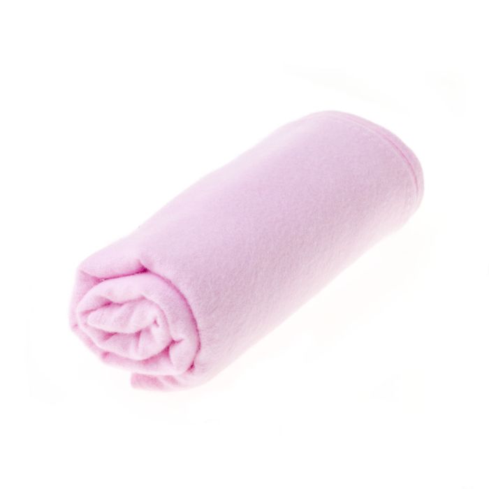 Flaneļa autiņš 70x80cm rozā