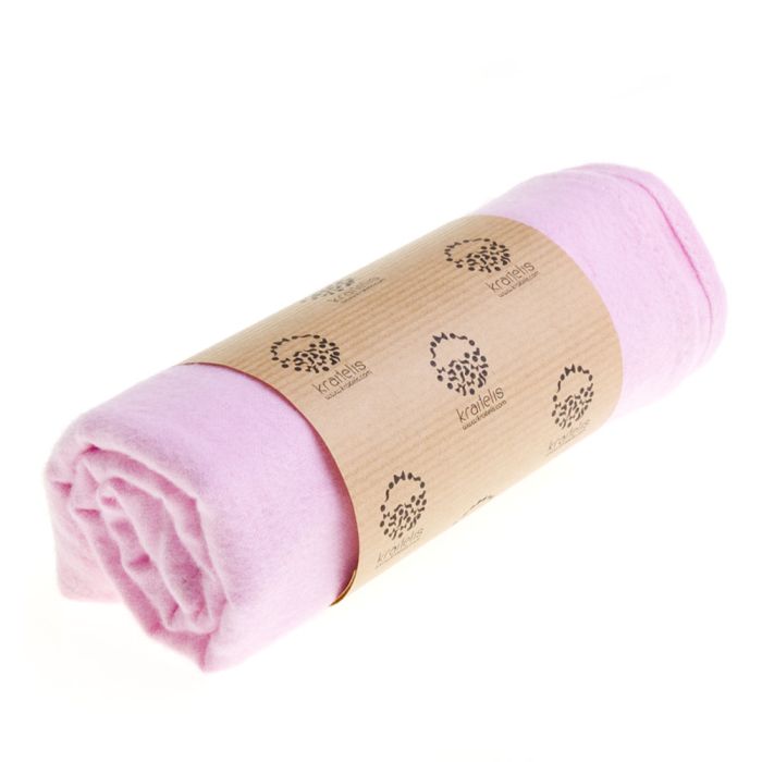 Flaneļa autiņš 70x80cm rozā