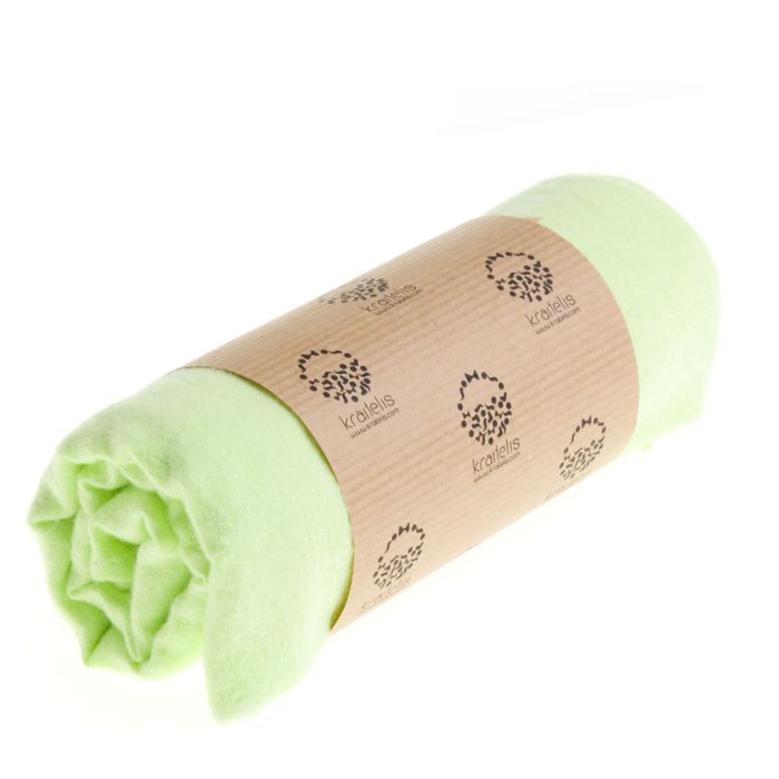 Flaneļa autiņš 70x80cm zaļš