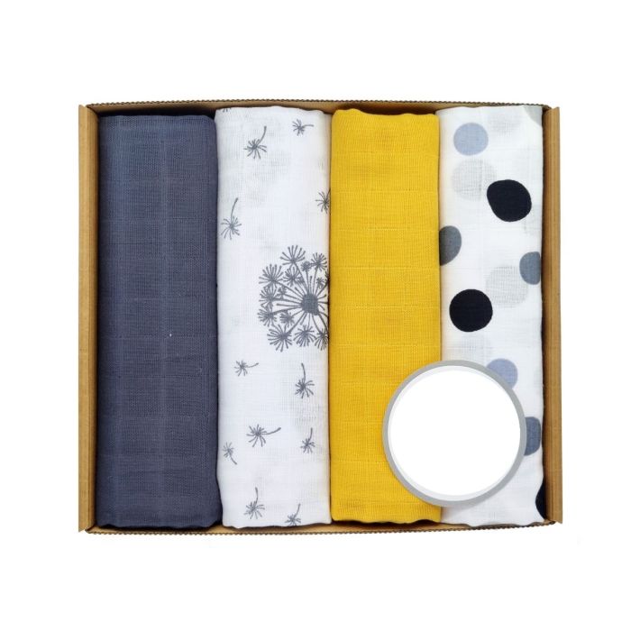 Muslino vystyklų rinkinys kūdikiams 