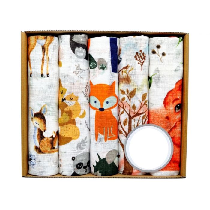 Vystyklai kūdikiui - 5 dalių komplektas