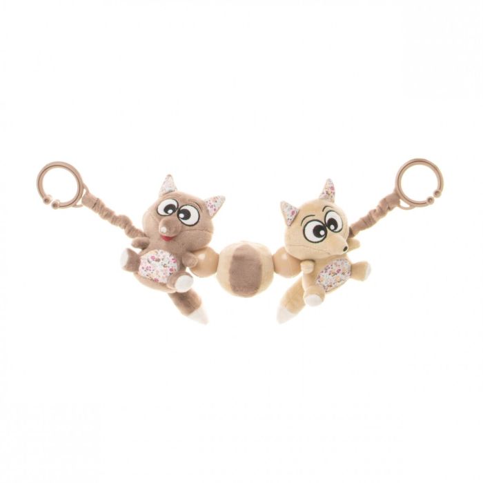 Rotaļlieta ratiņiem/krēsiņam "Fox"