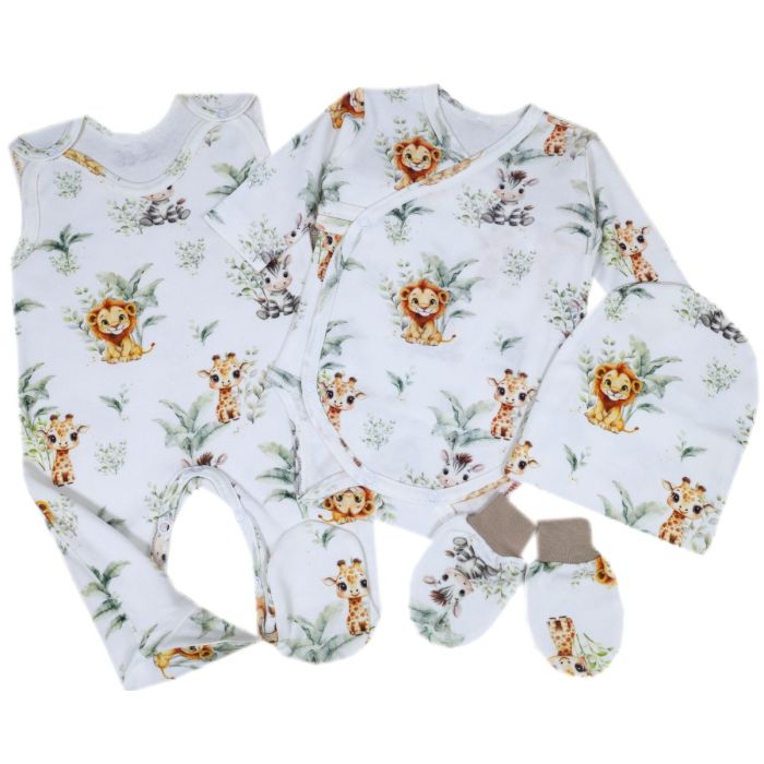 Bērnu komplektiņš no 4 daļam "Safari"