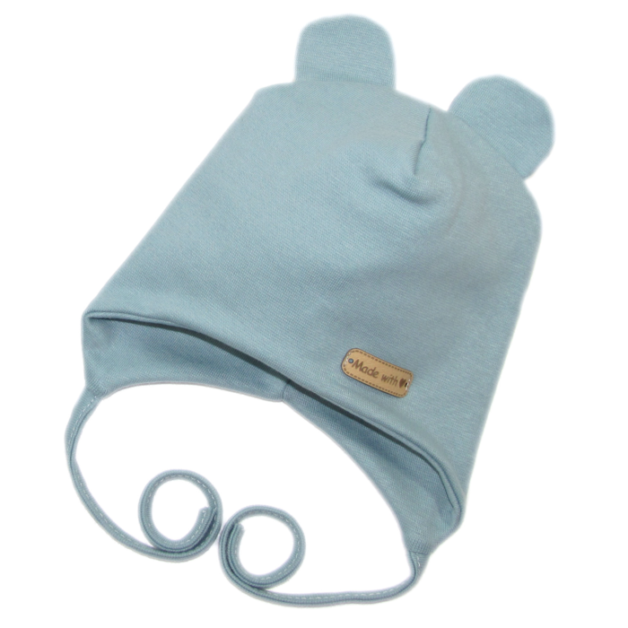 Zīdaiņu cepurīte "Love" - Teal