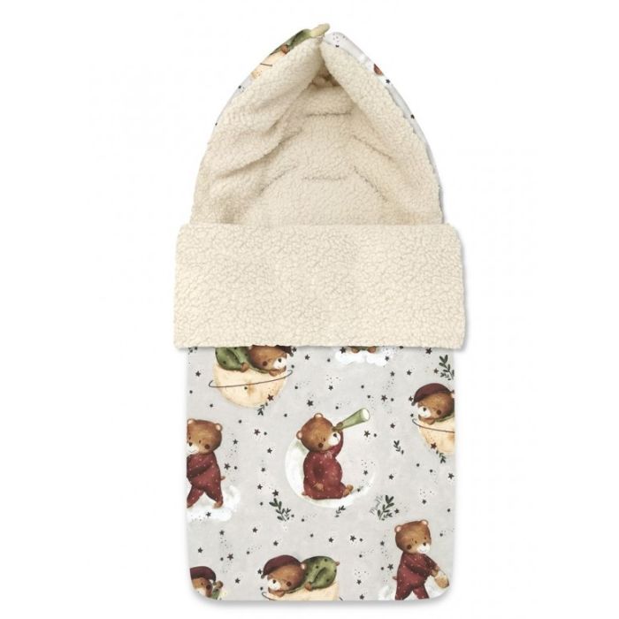 Guļammaiss autokrēsliņam, ratiem "Teddy" 45x95 cm tiešsaistē par labāku cenu