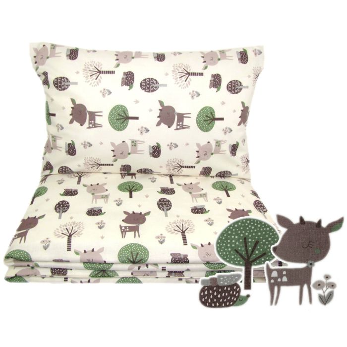 Gultas veļa bērniem 135x100 "Rudolf beige" 