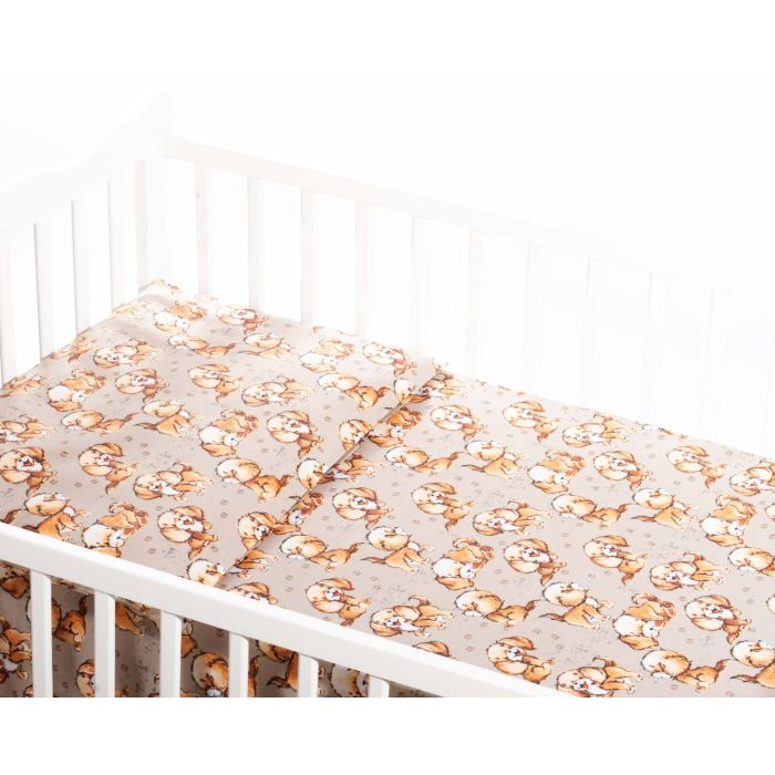 Gultas veļa bērniem 135x100 "Puppy"   