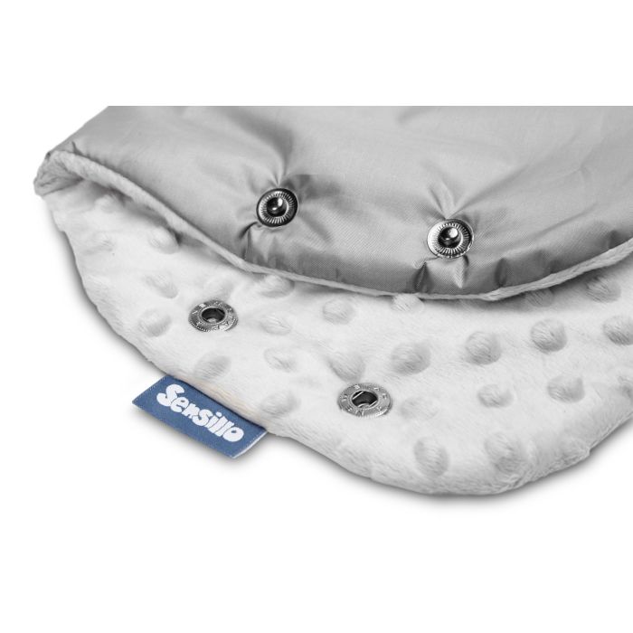 Ratu cimdi, muftas "Warm up" pelēks