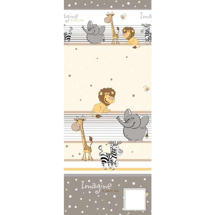 Bērnu gultas veļa 135x100 "ZOO"