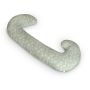 CebaBaby DUO nėščiųjų ir maitinimo pagalvė dżersej žalia gėlės W-885-000-826