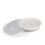 Twistshake lėkštutė su dangteliu balta 78167
