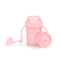 Twistshake puodelis mini rožinis nuo 4mėn 230 ml 78267