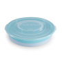 Twistshake lėkštutė su dangteliu mėlyna 78160