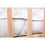 Ūdens necaurlaidīgs matrača pārvalks Jersey 60x120 cm balts