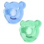 Čiulptukai AVENT "Soothie Shapes"  0-3m berniukui 2vnt