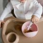 Babyono silikona karotes 2 gab. (pelēks/zils)