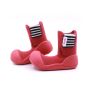 Mazuļu pirmās kurpes Attipas "Rainboots red" 