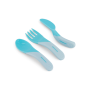 Twistshake įrankiai peilis šakutė šaukštelis nuo 6mėn mėlyni 78200