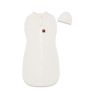 Autiņš - kokons jaundzimušajam Teddy interlock super soft ecru