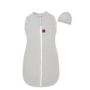 Autiņš - kokons jaundzimušajam Teddy interlock super soft pelēks