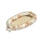 Zīdaiņu ligzdina "Floral beige" 