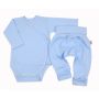 Bērnu komplektiņš no 2 daļam "Blank baggi baby blue" 