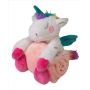 Bērnu sega 100x85cm  ar rotaļlietu "Unicorn" 
