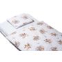 Gultas veļa bērniem 135x100 "Bear pilot beige"