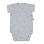 Bērnu bodijs ar īsām piedurknēm "Kos" grey