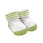 Kokvilnas zeķītes mazuļiem 0-6mēn. zaļā kr. 