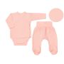 Drabužėliai kūdikiui "Natural pink" 2 dalių 