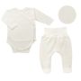 Bērnu komplektiņš no 2 daļam "Natural ecru"